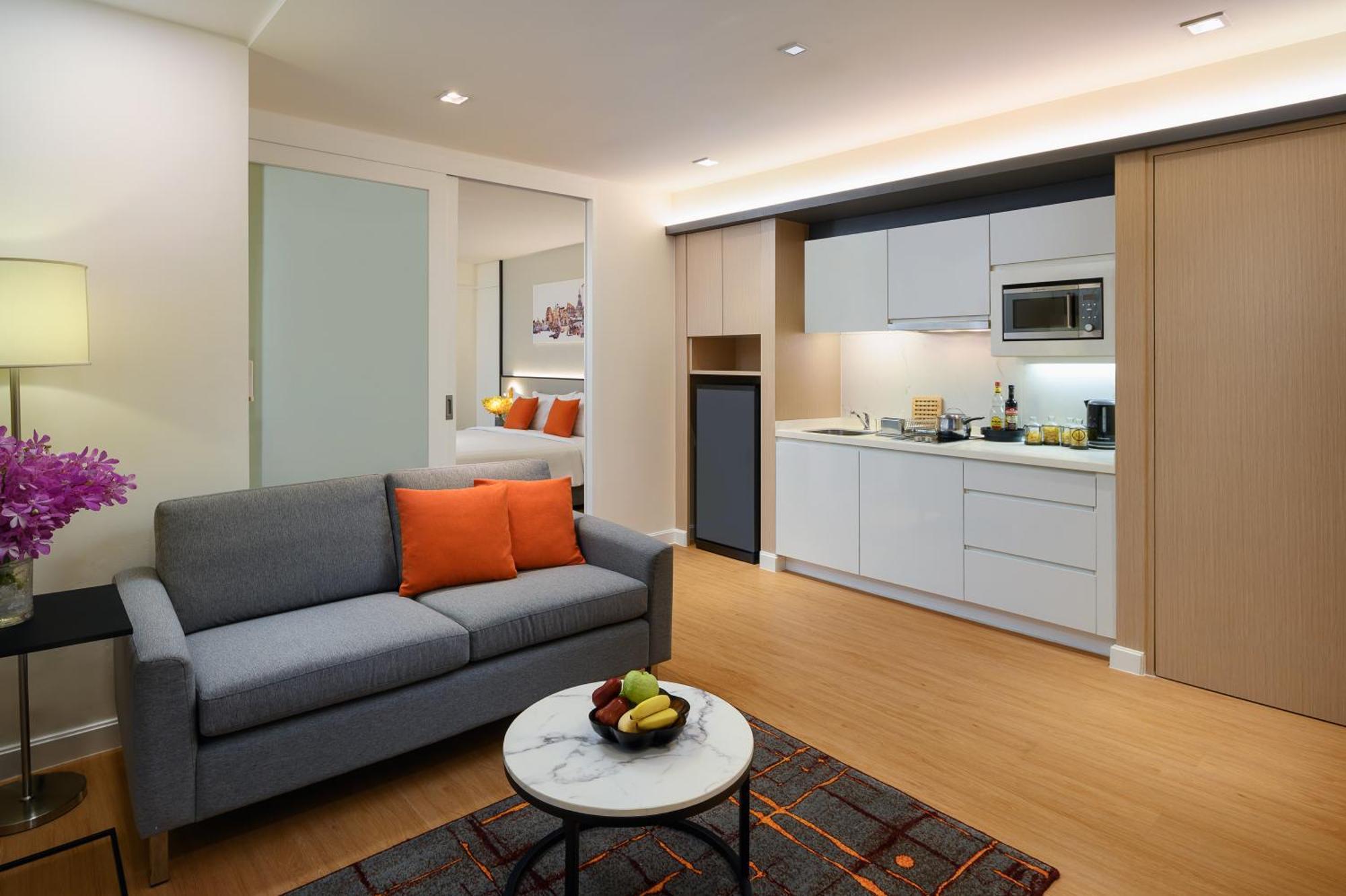 Premier Suite mit 1 Schlafzimmer und 2 Einzelbetten