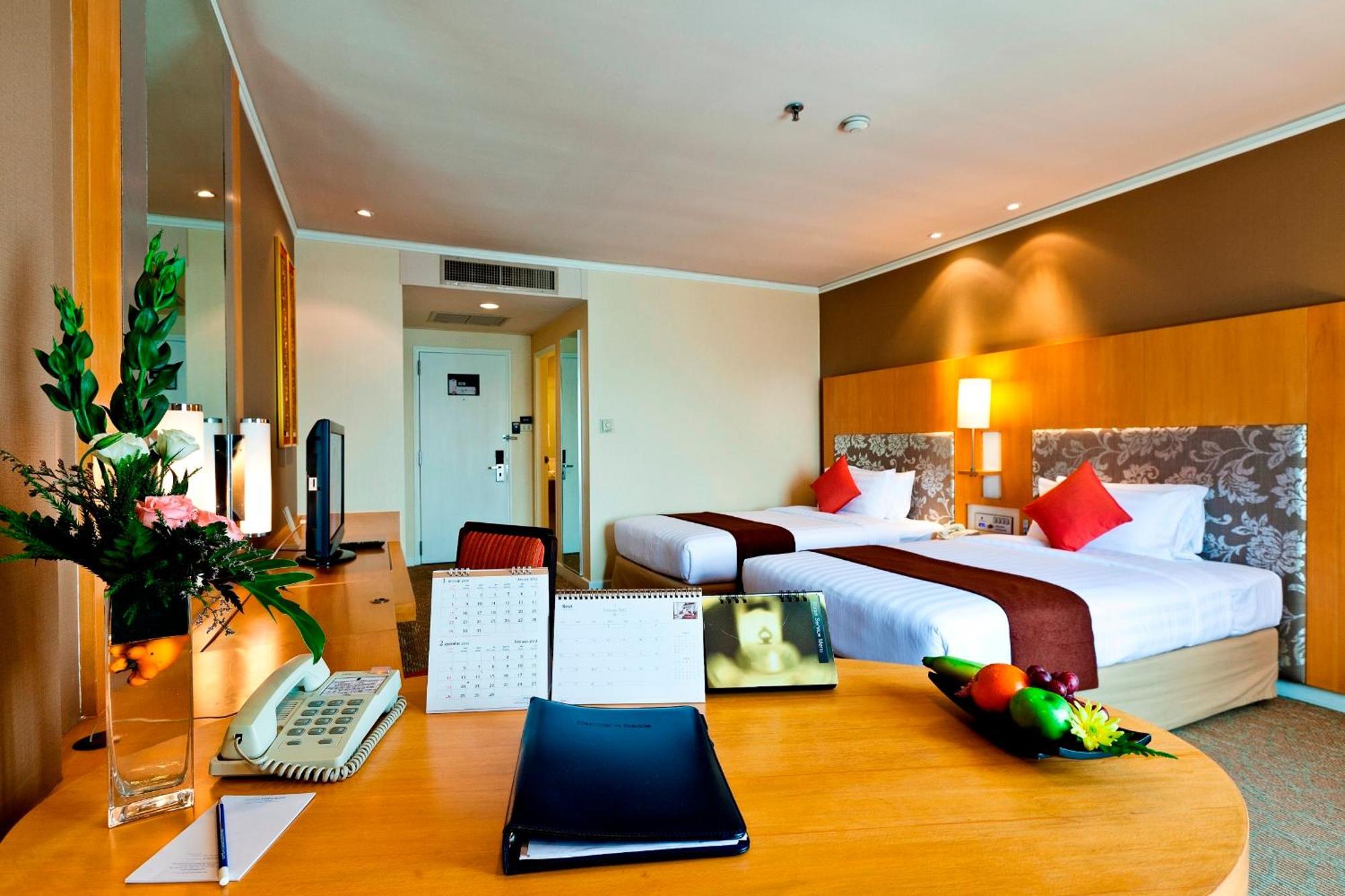 Quarto Superior com Cama de Casal ou 2 de Solteiro e Vista da Cidade